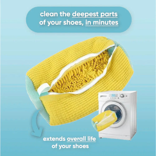 LazyWash™ - Shoe Cleaning Bag | At Home Deep Cleaning | Works with any Washing Machine