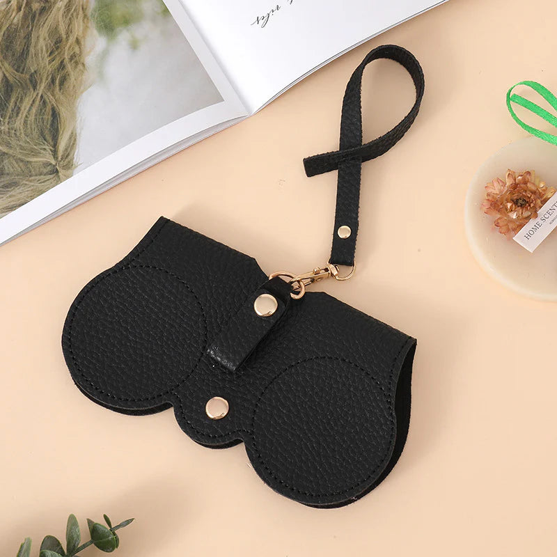 Soft Leather Sunglasses Cover