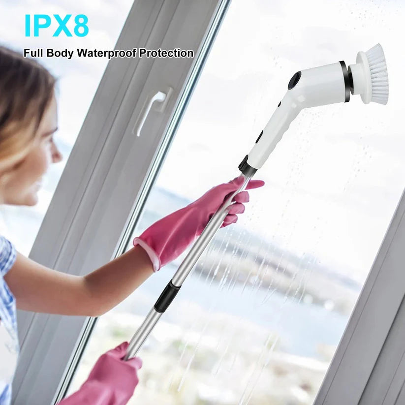 Cleanistic™ Electric Spin Scrubber (9-in-1)